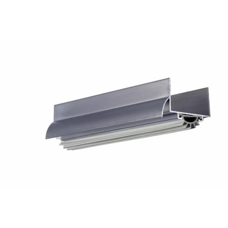 Perfectpatio 36 in. Door Shoe with Vinyl Mill, Aluminum PE1621536